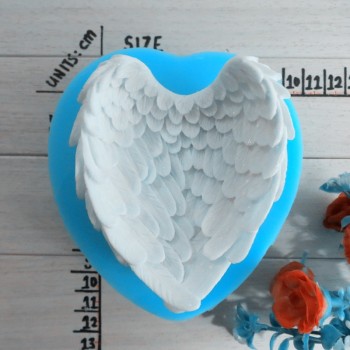 Free shipping Modelling of the The angel wings soap mold Handmade soap mold silicone soap mold High quality Modelling mould