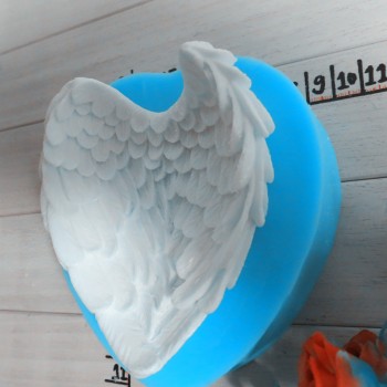 Free shipping Modelling of the The angel wings soap mold Handmade soap mold silicone soap mold High quality Modelling mould