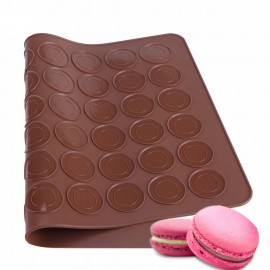 48 Holes Silicone Mat For Oven Macaron Silicone Baking Mat Non-Stick Baking Macaron Cake Pad Bakeware Pastry Baking Tools