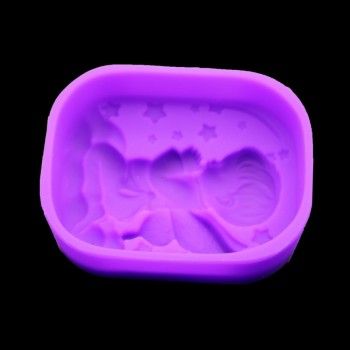 Natural Soap Silicone Mold Handmade Angel Boy Single Cavity Molding Tool Kitchen Making Breakfast Cake Pastry Pattern Making