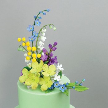Aouke Flower Pro Ultimate Filler  Silicone Decorating Molds Cake Silicone Mold Sugarpaste Candy Chocolate Gumpaste Clay Mould