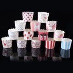 Hot 50pcs / Bag Multicolor Cupcake Baking Cup Styling Cooking Tool Muffin Cake Cup Kitchen Cake Tools