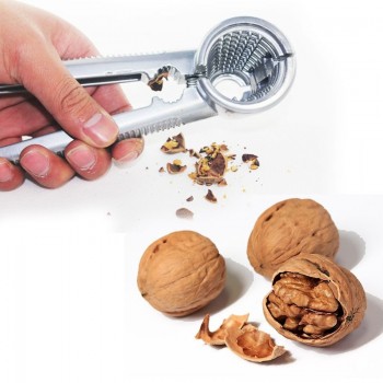 Crack almond Walnut Pecan Hazelnut Hazel Filbert Nut Kitchen Nutcracker Sheller Clip Tool Clamp Plier Cracker