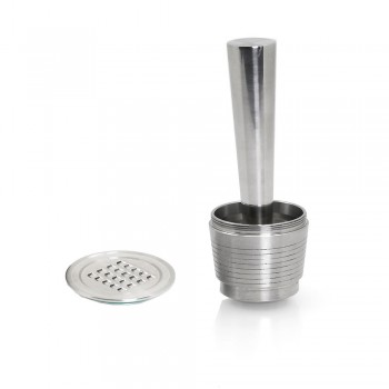Nespresso Refillable Capsule Reusable Coffee Filter Dripper Steel Nespresso Cafeteira Capsulas De Cafe Recargables Reutilizables