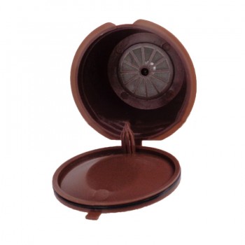 YIBO 1Pc Professional Refillable Coffee Filter 4X5.4cm 12g Sweet Taste Reusable Coffee Capsule Plastic PP Basket dolce gusto