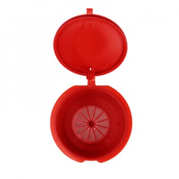 YIBO 1Pc Professional Refillable Coffee Filter 4X5.4cm 12g Sweet Taste Reusable Coffee Capsule Plastic PP Basket dolce gusto