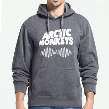 2017 New Arctic Monkeys Print Black Sweatshirt Men Hoodies Fashion Solid Hoody Men Pullover Mens Tracksuits male coats