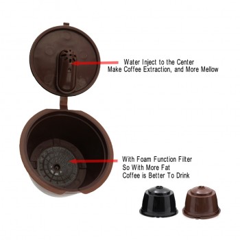 New Type Refillable Dolce Gusto Coffee Capsules Nescafe Dolce Gusto Reusable Capsule Refill Dolce Gusto Capsules Coffee Filter