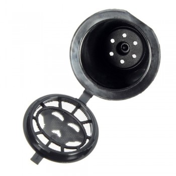 New 4pcs Coffee Capsules Filter Cup Refillable Reusable Coffee Capsule Pods For Nespresso Machines Spoon Tea Baskets Dolci Gusto