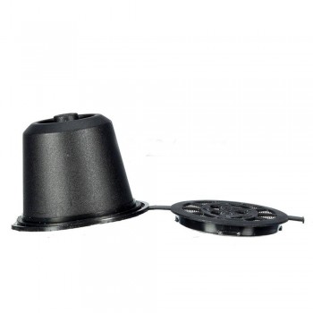 New 4pcs Coffee Capsules Filter Cup Refillable Reusable Coffee Capsule Pods For Nespresso Machines Spoon Tea Baskets Dolci Gusto