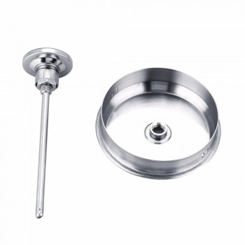 1/1.2L Gooseneck Drip Kettle Coffee Tea Pot Stainless Steel Drip Kettle With Creative Thermometer Suit For Induction Cooker