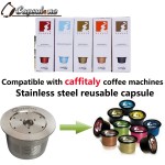 compatible caffitaly coffee Machine STAINLESS STEEL Metal capsule/wacaco minipresso CA coffee Machine