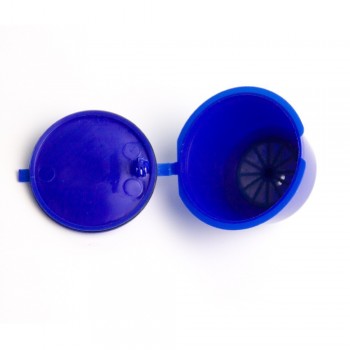 1pc 11 color Plastic Refillable Coffee Capsule Cup 200 Times Reusable Compatible For Nescafe Dolce Gusto Filter Baskets Capsules