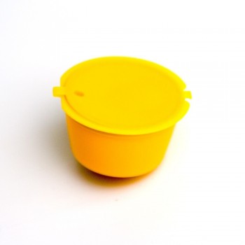 1pc 11 color Plastic Refillable Coffee Capsule Cup 200 Times Reusable Compatible For Nescafe Dolce Gusto Filter Baskets Capsules