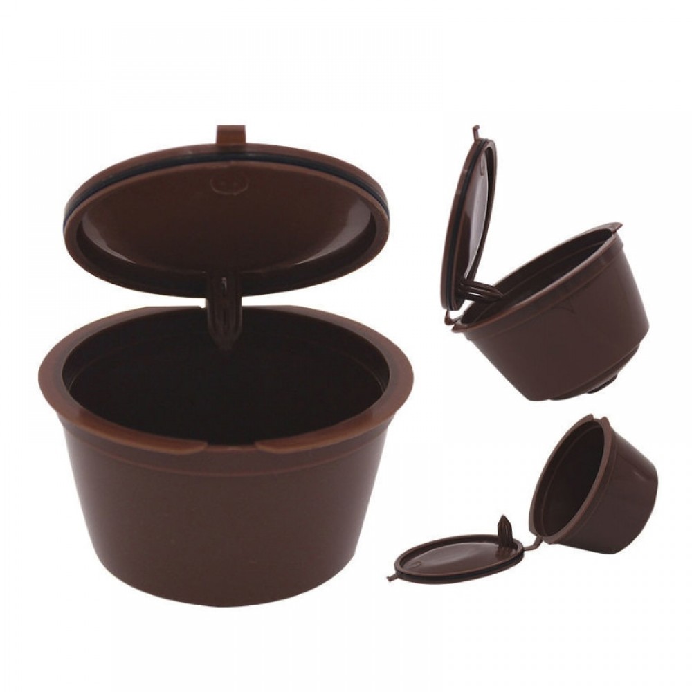 1/2/3pcs Use 150times Dolce Gusto Coffee Capsule Plastic Capsule Refillable Reusable Compatible With Nescafe Dolce Gusto refill