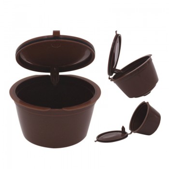 1/2/3pcs Use 150times Dolce Gusto Coffee Capsule Plastic Capsule Refillable Reusable Compatible With Nescafe Dolce Gusto refill