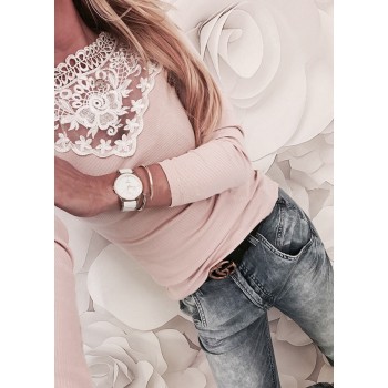 Spring Autumn women Lace Blouse Shirt Sexy White Red Gray Black Tops Party Girls Blusas Shirts 2018 Fashion