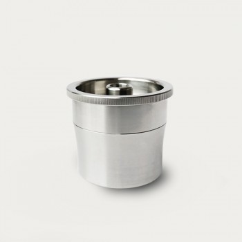 Capsulone/Compatible with illy coffee Machine maker/STAINLESS STEEL Metal Refillable Reusable capsule fit for illy cafe capsule