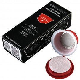 EMOHOME 3pcs Reusable Dolce Gusto Refillable Capsules Compatible with Nescafe Dolce Gusto Machine System, not machine!