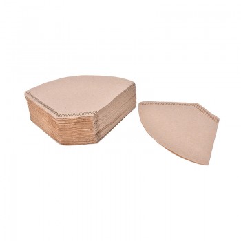 100Pcs/Bag Wooden Original Hand Drip Paper Coffee Filter Espresso Coffee Filters