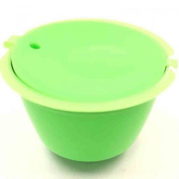 1Pcs 13 Colors Reusable Dolce Gusto Coffee Capsule,Plastic Refillable Compatible Dolce Gusto Coffee Filter Baskets Capsules