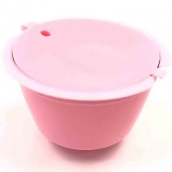 1Pcs 13 Colors Reusable Dolce Gusto Coffee Capsule,Plastic Refillable Compatible Dolce Gusto Coffee Filter Baskets Capsules