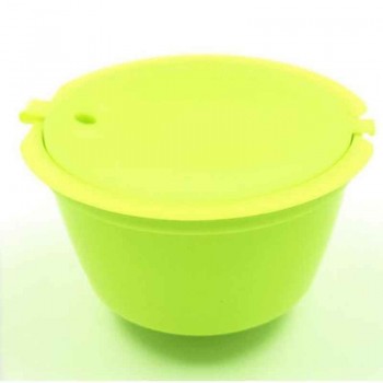 1Pcs 13 Colors Reusable Dolce Gusto Coffee Capsule,Plastic Refillable Compatible Dolce Gusto Coffee Filter Baskets Capsules