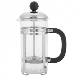350ml Stainless Steel Glass Hollow Cafetiere French Filter Coffee Pot Coffee Tea Pot Press Plunger