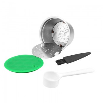Professional Refillable Coffee Filter Reusable Coffee Capsule Set Scoop Brush Strainer FilteTaste Sweet for Nescafe Dolce Gusto