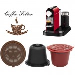 1Pc Professional Refillable Coffee Filter Sweet Taste Reusable Coffee Capsule Plastic PP Basket Dolce Gusto Coffee Capsule Tools