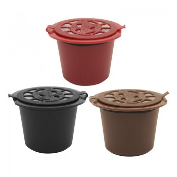 1Pc Professional Refillable Coffee Filter Sweet Taste Reusable Coffee Capsule Plastic PP Basket Dolce Gusto Coffee Capsule Tools