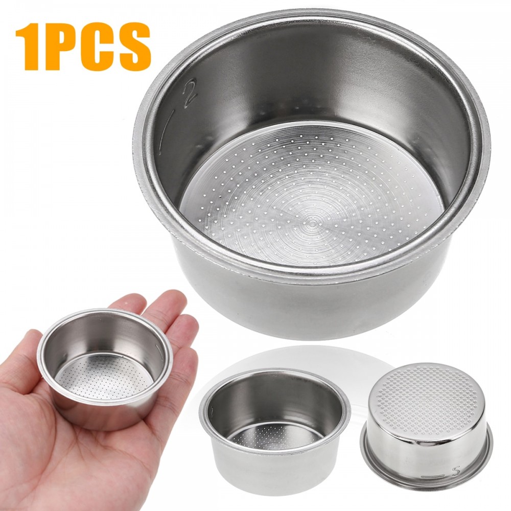 Mayitr Coffee Tea Filter Stainless Steel Non Pressurized Coffee Filter Basket For Coffee Machine Accessories