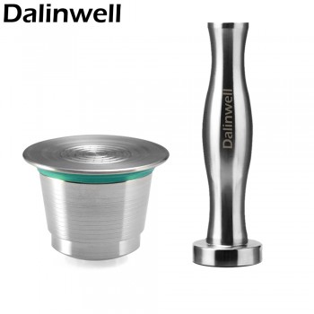 3 Capsule 1 Tamper Nespresso Stainless Steel Refillable Reusable Coffee Capsule Coffee Tamper Coffee Pod For Nespresso Machine