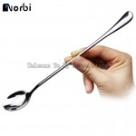 2PCS Super Long Handled Stainless Steel Iced Cream Tea Spoons Spoon Coffee Spoons cozinha criativa Coffee Accessories
