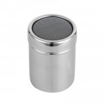 HOT Stainless Steel Chocolate Shaker Cocoa Flour Icing Sugar Powder Coffee Sifter Lid Shaker Cooking Tools Coffee Accessories