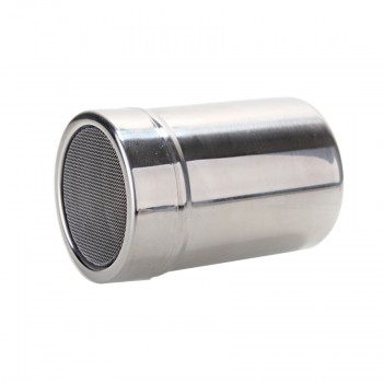 HOT Stainless Steel Chocolate Shaker Cocoa Flour Icing Sugar Powder Coffee Sifter Lid Shaker Cooking Tools Coffee Accessories