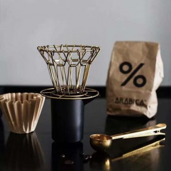 MICCK Foldable Espesso Coffee Filter Alloy Steel Portable Reusable Coffee Dripper Barista For Kitchen Decoration Accessories
