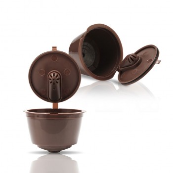 4pcs New Type Refillable Dolce Gusto Coffee Capsules Nescafe Reusable Capsule Refill Dolce Gusto Capsules Coffee Filter