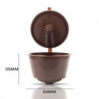 4pcs New Type Refillable Dolce Gusto Coffee Capsules Nescafe Reusable Capsule Refill Dolce Gusto Capsules Coffee Filter