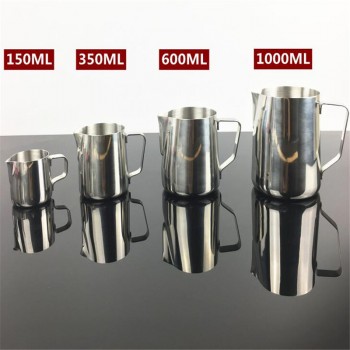Mrosaa Kitchen Stainless Steel Milk frothing jug Espresso Coffee Pitcher Barista Craft Coffee Latte Milk Frothing Jug Pitcher