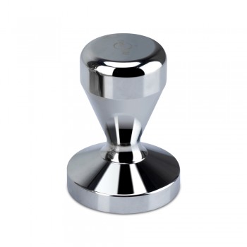 Recaps 51mm  Solid Iron with Chrome Plated Base Coffee Tamper for Espresso Coffee Machines Silver Color Press Coffee Grind