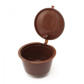 Arshen 1Pc Professional Refillable Coffee Filter 200 Times Reusable 12g Sweet Taste Coffee Capsule Plastic PP Basket Dolce Gusto