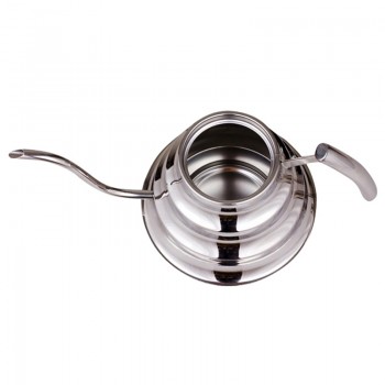Seluna 1.2L Stainless Steel Gooseneck Coffee Pot Pour-over Coffee Kettle with Filter Hand Drip Coffee Pot Tea Percolator Teapot