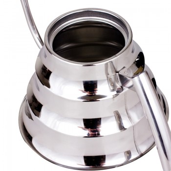 Seluna 1.2L Stainless Steel Gooseneck Coffee Pot Pour-over Coffee Kettle with Filter Hand Drip Coffee Pot Tea Percolator Teapot
