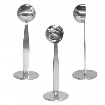 Espresso Stand Coffee Measure Tamper Spoon Stainless Steel Coffee amp; Tea Tools Measuring Tamping Scoop 1 Pieces Silver