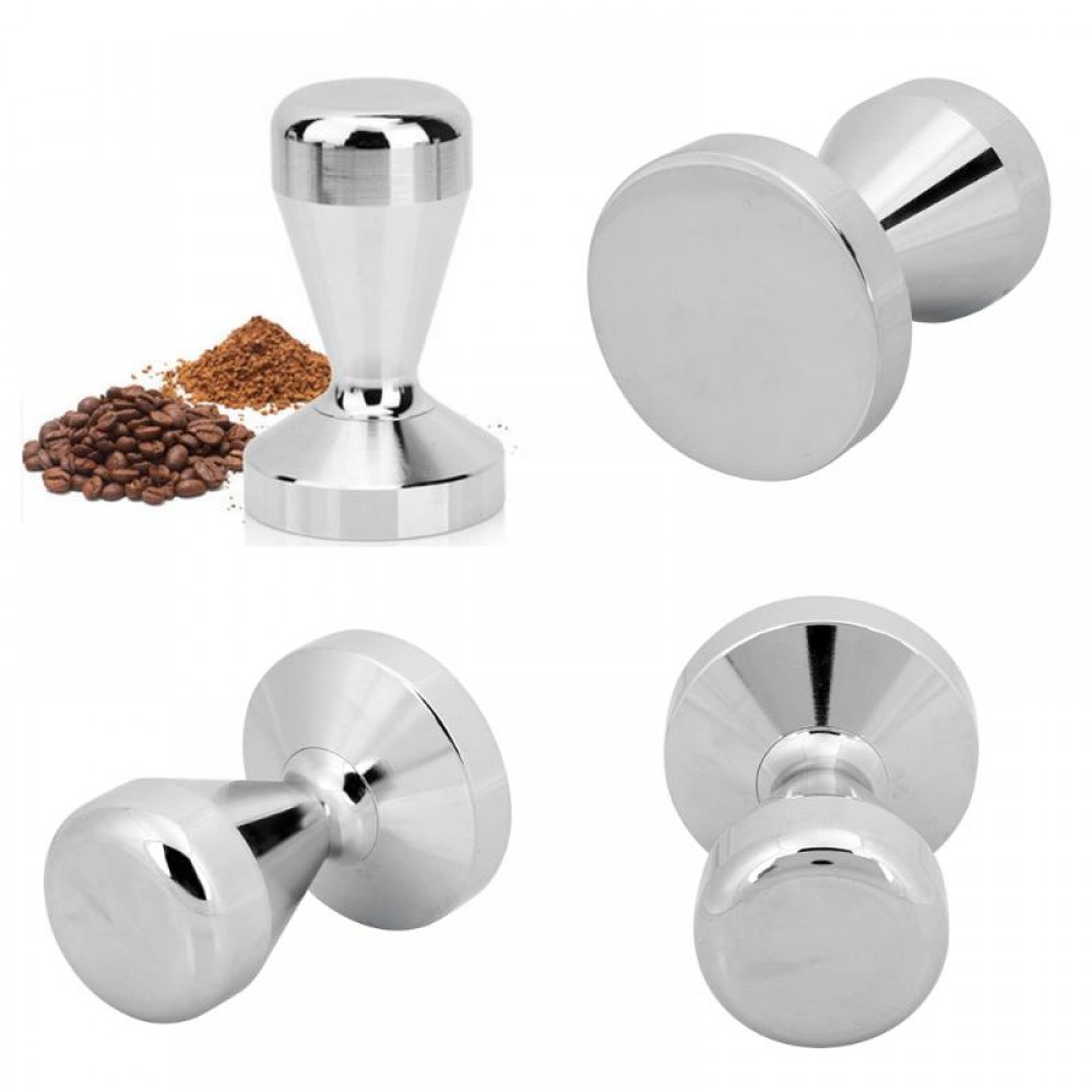 1PC 51/57.5mm Stainless Steel Coffee Tamper Base Coffee Bean Pressure Powder Hammer Coffee Pressure Bar High Quality
