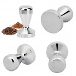1PC 51/57.5mm Stainless Steel Coffee Tamper Base Coffee Bean Pressure Powder Hammer Coffee Pressure Bar High Quality