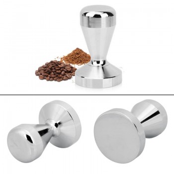 1PC 51/57.5mm Stainless Steel Coffee Tamper Base Coffee Bean Pressure Powder Hammer Coffee Pressure Bar High Quality