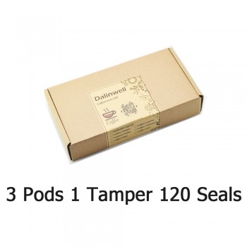 6 Pod 1 Tamper Stainless Steel Refillable Nespresso Coffee Capsule Reusable Nespresso Machine Espresso Coffee Maker Cup Filter