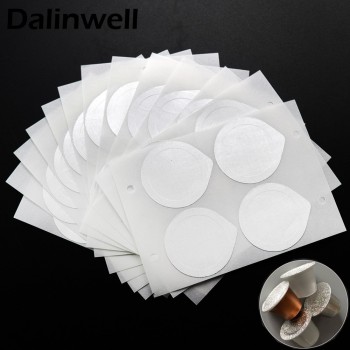 240PC Refillable Nespresso Coffee Capsule Flim Sticker Refilling Stainless Steel Capsule Self Adhesive Aluminum Foil Brewer Lid